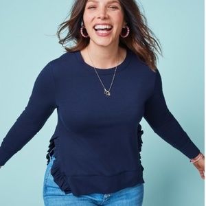 Stella and Dot Ruffle Top